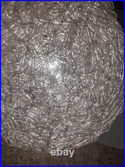 Mid Century Spaghetti MCM Modern Light Hanging Lamp Chandelier 1960's