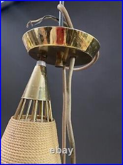 Mid century modern pendant lamp vintage
