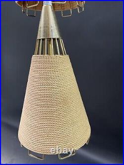 Mid century modern pendant lamp vintage