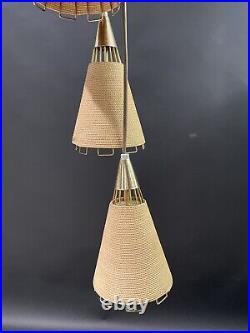 Mid century modern pendant lamp vintage