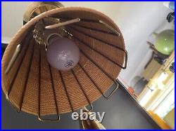 Mid century modern pendant lamp vintage