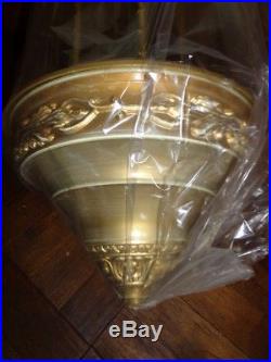 NOS Large 34 Vintage Mineral Oil Rain DRIP Motion Hanging LAMP Greek Goddess