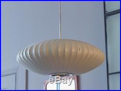 Original Vintage George Nelson Hanging Bubble Pendant Lamp for Howard Miller