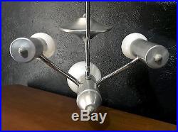 Original Vintage Star Trek Enterprise Prestigeline Panton Era 1960s Hanging Lamp