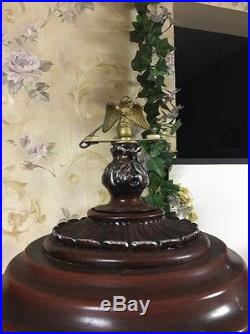 RARE Vintage Hanging Table Oil Rain Lamp Don Juan Seducer Of Woman -Man With Eagle