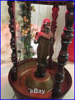 RARE Vintage Hanging Table Oil Rain Lamp Don Juan Seducer Of Woman -Man With Eagle