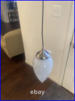 Retro/ Triple 3 Pendant Long Swag Lamp Light & Single Pendant Long Lamp