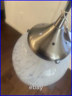 Retro/ Triple 3 Pendant Long Swag Lamp Light & Single Pendant Long Lamp