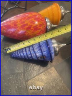 Retro/ Triple 3 Pendant Long Swag Lamp Light & Single Pendant Long Lamp