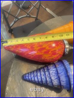 Retro/ Triple 3 Pendant Long Swag Lamp Light & Single Pendant Long Lamp