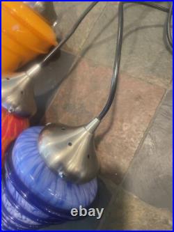 Retro/ Triple 3 Pendant Long Swag Lamp Light & Single Pendant Long Lamp