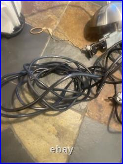 Retro/ Triple 3 Pendant Long Swag Lamp Light & Single Pendant Long Lamp