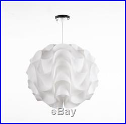 Ron Rezek Vintage Wave Ceiling Lamp, Mid Century Modern, Collectible, Hanging