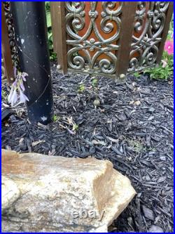 Set Of 2 MCM Hollywood Regency Gothic Hanging Swag Lamp Light Wild Looking VTG