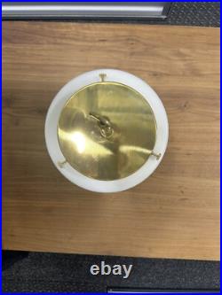 Stepped Czech Opaline Pendant Light