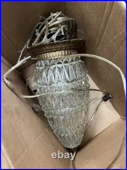 Swag Crystal Light Vintage Ceiling Light Hanging