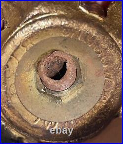 Swag Hanging Lamp 4 Arms Waterfall Prisms Vintage