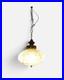 Swag MCM Glass Globe Large Hanging Light Plug In Lamp Mid Century Vintage