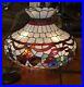 Tiffany Style hanging lamp vintage