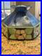 Up for Sale is a Vintage Swag Light Fixture In Blue, Green And Yellow. Works