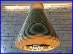 VTG 50's YASHA HEIFETZ Rotaflex Hanging Pendant Lamp Eames, Space age