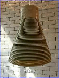 VTG 50's YASHA HEIFETZ Rotaflex Hanging Pendant Lamp Eames, Space age