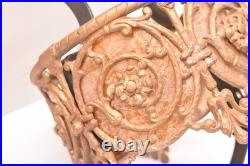 VTG ART DECO Hanging Lamp Lantern Gothic Spanish Mica Pedant Light Fixture