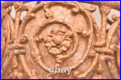 VTG ART DECO Hanging Lamp Lantern Gothic Spanish Mica Pedant Light Fixture