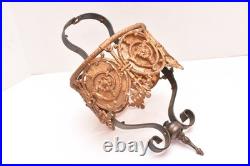 VTG ART DECO Hanging Lamp Lantern Gothic Spanish Mica Pedant Light Fixture VTG ART DECO Hanging Lamp Lantern Gothic Spanish Mica Pedant Light Fixture