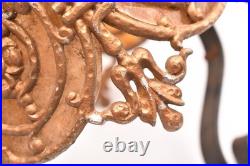 VTG ART DECO Hanging Lamp Lantern Gothic Spanish Mica Pedant Light Fixture VTG ART DECO Hanging Lamp Lantern Gothic Spanish Mica Pedant Light Fixture