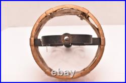 VTG ART DECO Hanging Lamp Lantern Gothic Spanish Mica Pedant Light Fixture