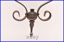 VTG ART DECO Hanging Lamp Lantern Gothic Spanish Mica Pedant Light Fixture