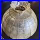 VTG Capiz Shell Scallop Lamp Shade Tiffany Style 16 Mid Century Boho Swag Chain