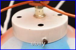 VTG Harlem Globetrotters Basketball Hoop Hanging Lamp Light Ball Rim NET FIGURE