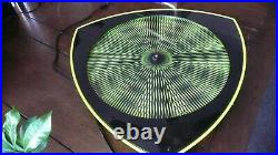 VTG Rabbit Tanaka Psychedelic Optical Illusion Motion Wall Unit flo green Video