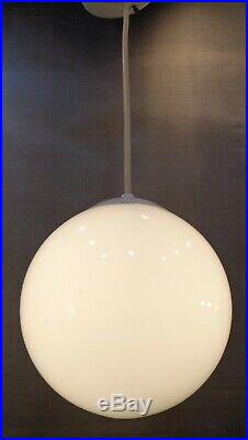 Vintage 10 Authentic Mid Century Modern Hanging Ceiling Light Orb Lamp Pendant