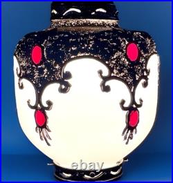 Vintage 1960's-1970's Retro Mcm Turkish Mosaic Glass Hanging Swag Light/Lamp