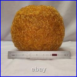 Vintage 1960's MID CENTURY MODERN Orange SPAGHETTI SWAG Lamp ShadeSpun Lucite