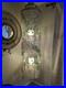 Vintage 1960s-1970s Capiz Shell Chandelier Hanging Lamp 6ft