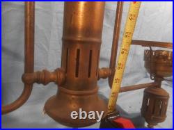 Vintage 2 Light Hanging Chandelier Replica Gas Lamp Style Vintage 2 Light Hanging Chandelier Replica Gas Lamp Style