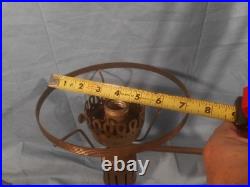 Vintage 2 Light Hanging Chandelier Replica Gas Lamp Style