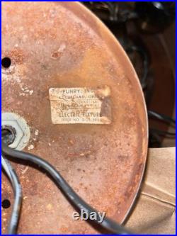 Vintage 4 Light Wagon Wheel Hanging Chandelier Lamp Light Fixture 18
