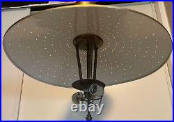 Vintage 50s 60s Harmony House Brass Ceiling Light Fixture MCM Lamp Mid Century
