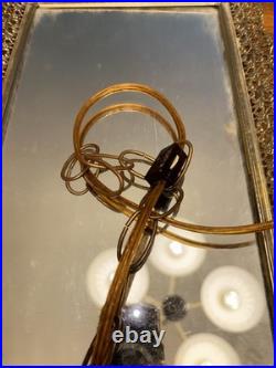Vintage 70S Module Light Hanging Swag Light Lamp