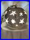 Vintage ARNELS Ceramic Celestial Star Swag Lamp Hanging Light Gold Chain Works