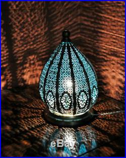Vintage Antique Turkish Moroccan Hanging Pendant Lamp Xmas Tiffany Ceiling Light