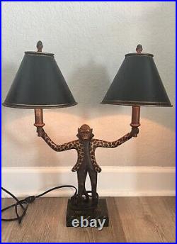 Vintage Bill Huebbe STYLE Pair Of Monkey Lamps RARE in Working Condition Vintage Bill Huebbe STYLE Pair Of Monkey Lamps RARE in Working Condition
