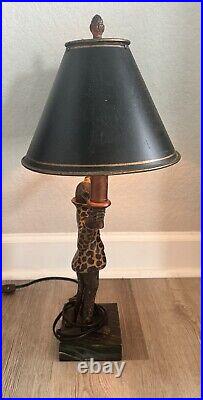 Vintage Bill Huebbe STYLE Pair Of Monkey Lamps RARE in Working Condition