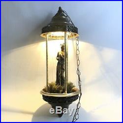 Vintage Creators Inc Hanging Rain Lamp Nude Goddess Mineral Oil Motion Lamp 31