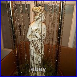 Vintage Creators, Inc. Mineral Oil Rain Hanging Lamp Nude Goddess, 1970's